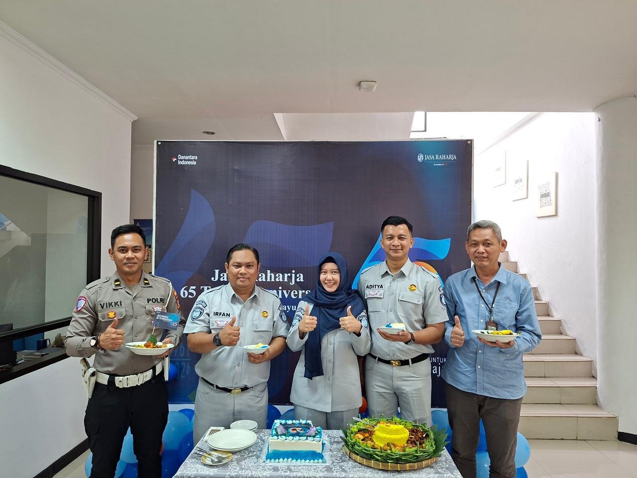 Perkuat Sinergitas, PT Jasa Raharja Cabang Indramayu Gelar Tasyakuran HUT ke-65 Bertema “Resilient Path towards Sustainability” – Langkah Tangguh untuk Keberlanjutan