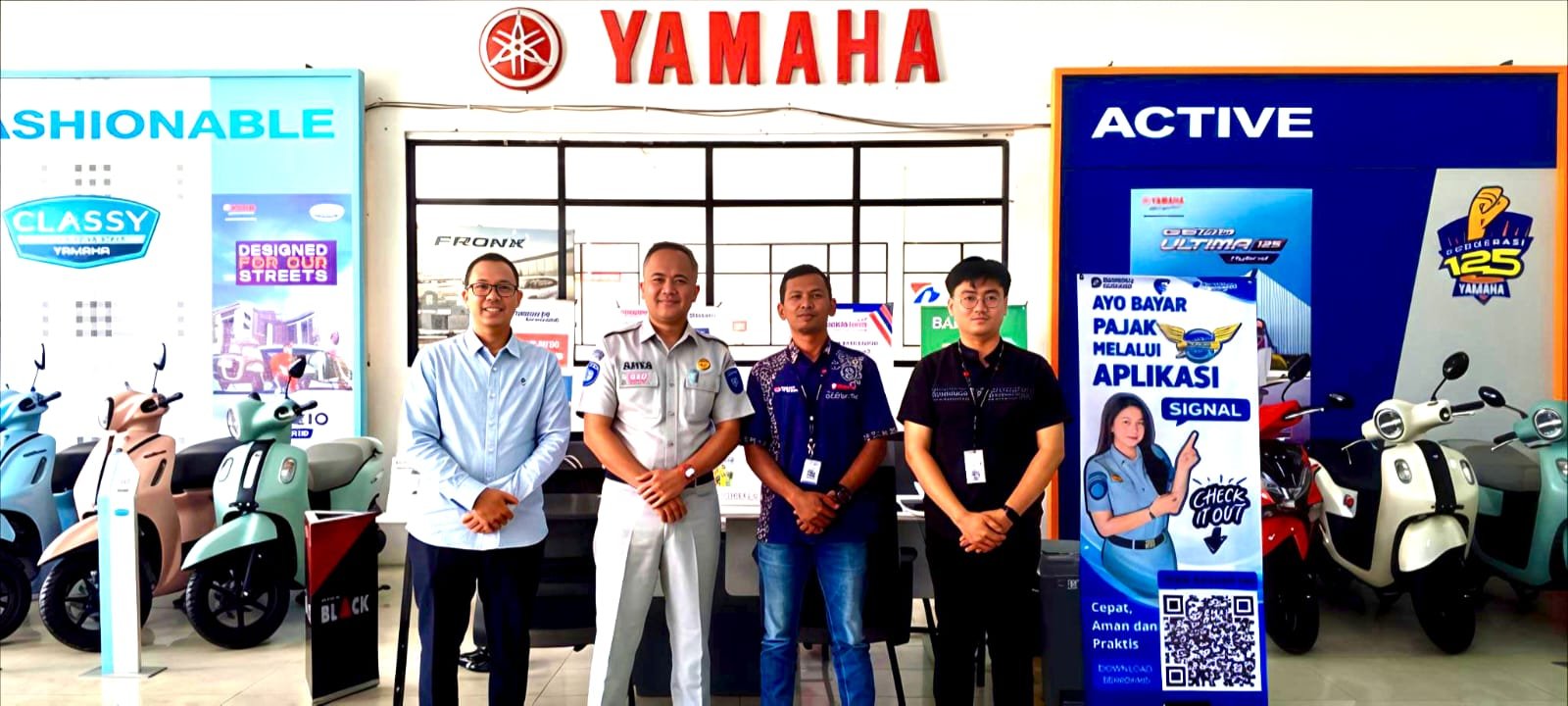 Jasa Raharja Cabang Lahat, Gencar Sosialisasikan Aplikasi Signal