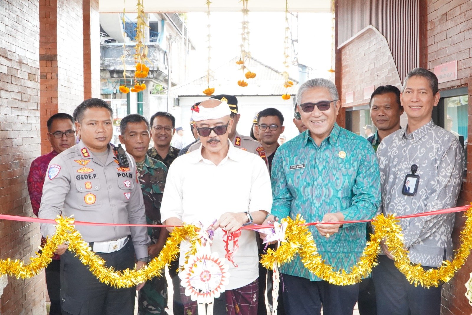Kepala Kantor Wilayah PT Jasa Raharja Bali Hadiri Peresmian Samsat Drive Thru Kabupaten Bangli