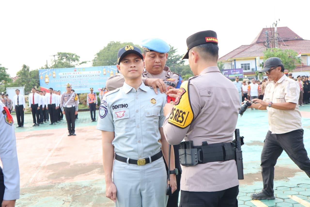 Sinergi Tanpa Batas – Jasa Raharja Indramayu Perkuat Barisan dalam Apel Gelar Pasukan Operasi Ketupat 2026