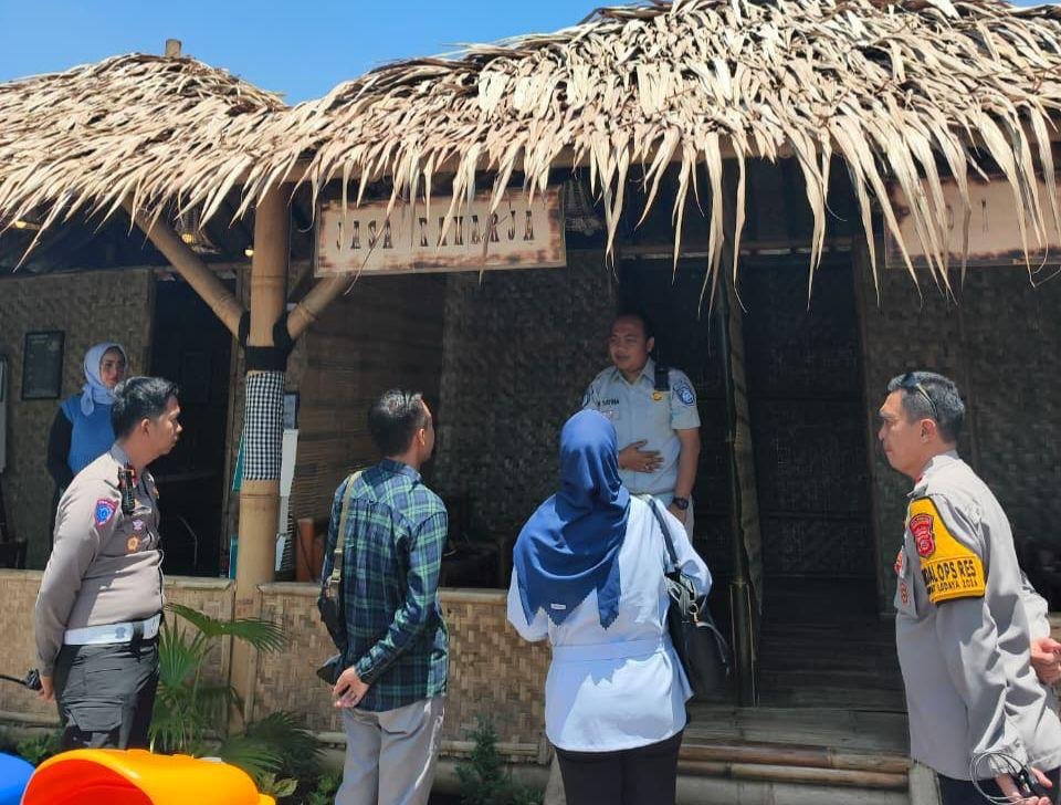 Jasa Raharja Kanwil Utama Jawa Barat Laksanakan Pengamanan H-7 Lebaran di Posyanter Nagreg