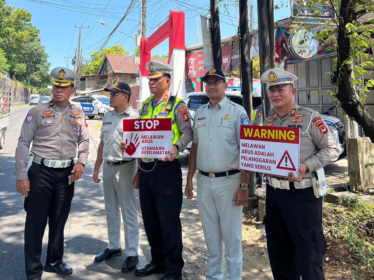 Jasa Raharja Bersama Ditlantas Polda Sulsel Gelar Patroli Bersama di Titik Rawan Laka Kota Makassar
