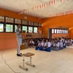 Jasa Raharja Kalbar Bersama Satlantas Polres Landak Gelar Program Pengajar Peduli Keselamatan Lalu Lintas di SMA Negeri 1 Kuala Behe