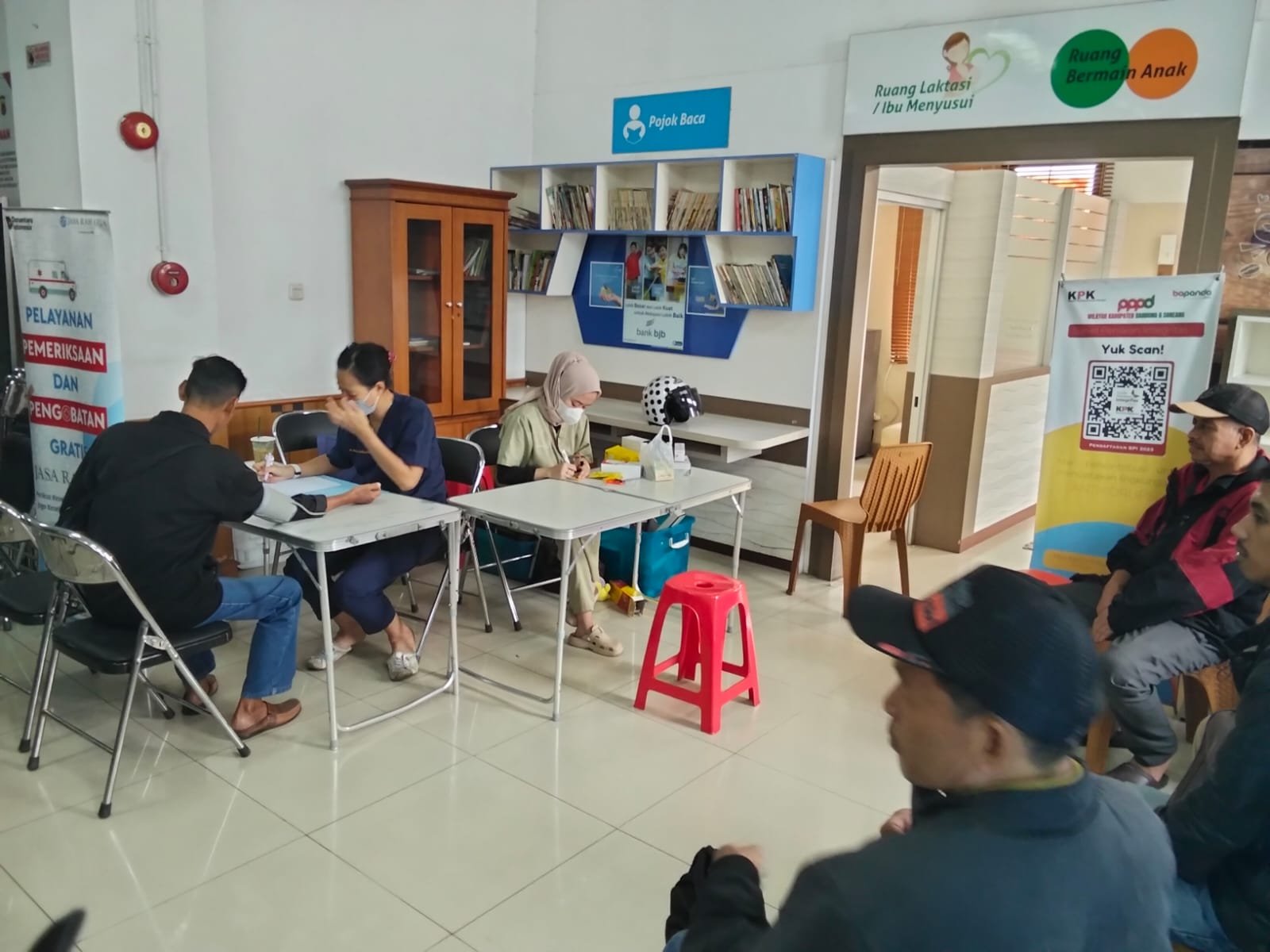 Jasa Raharja Jabar Gelar Pemeriksaan Kesehatan Gratis MUKL di Samsat Soreang