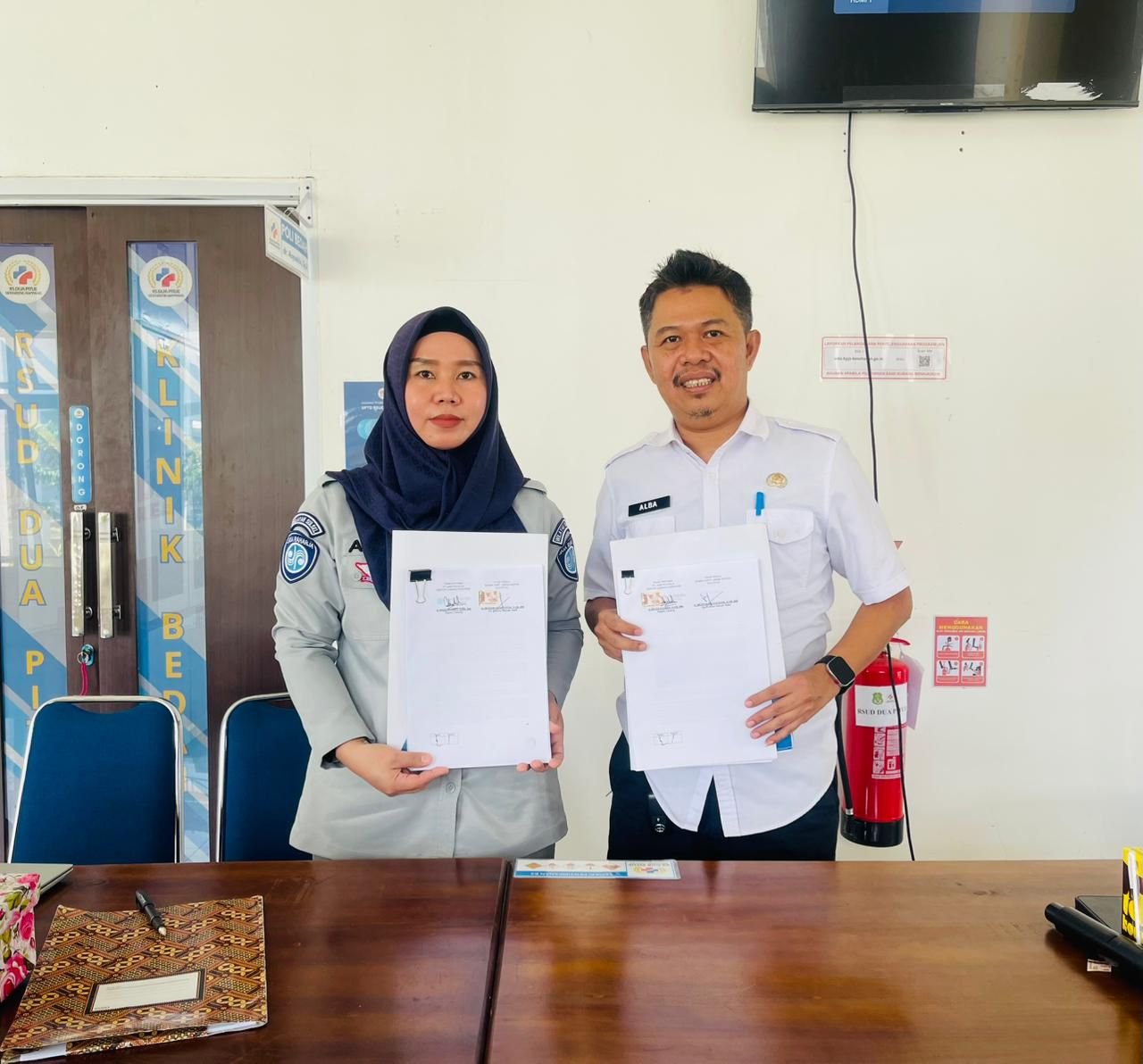 Komitmen Bersama untuk Keselamatan: Jasa Raharja Parepare Sosialisasi & Kerja Sama dengan RS Dua Pitue Sidrap