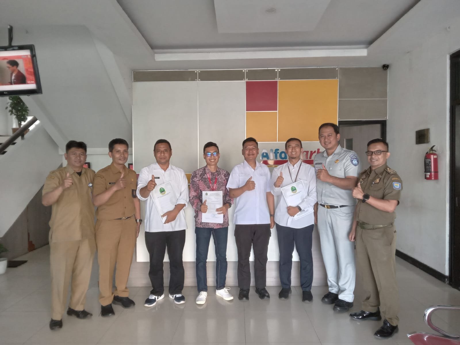 Perkuat Hubungan Dengan Perusahaan Swasta, Jasa Raharja Bandung Bersama Tim Pembina Samsat Soekarno Hatta Gelar Operasi Khusus Samsat