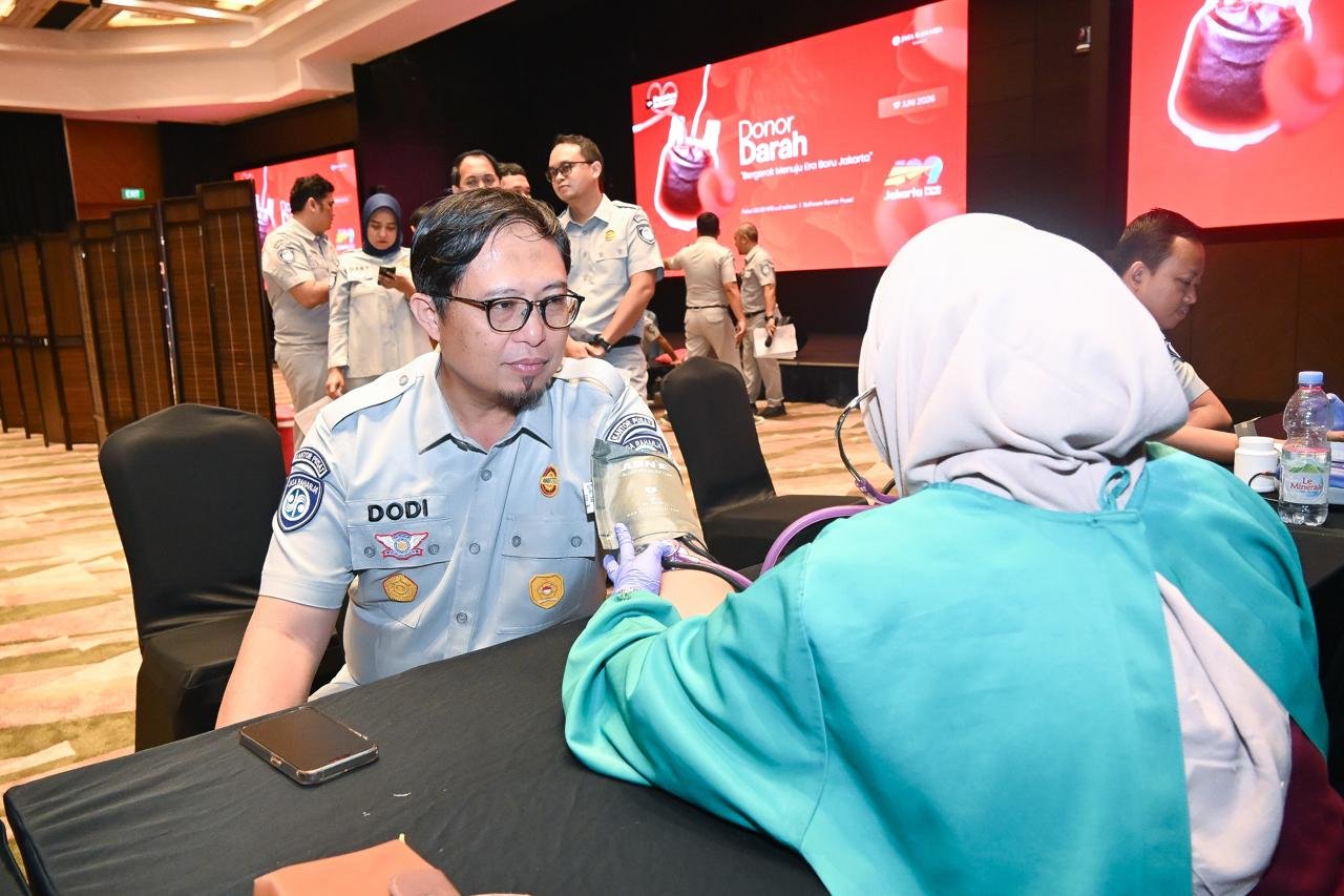 Jasa Raharja Gelar Donor Darah untuk Memperingati HUT Jakarta ke-499, Hadirkan Manfaat Nyata bagi Masyarakat