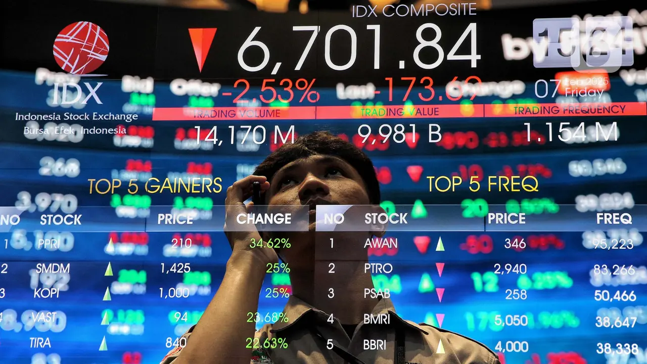 IHSG Awali Perdagangan Selasa di Level 6.175