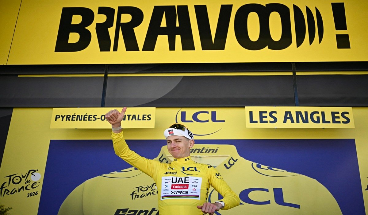 Pogacar Rebut Jersi Kuning setelah Menjuarai Etape Keenam Tour de France
