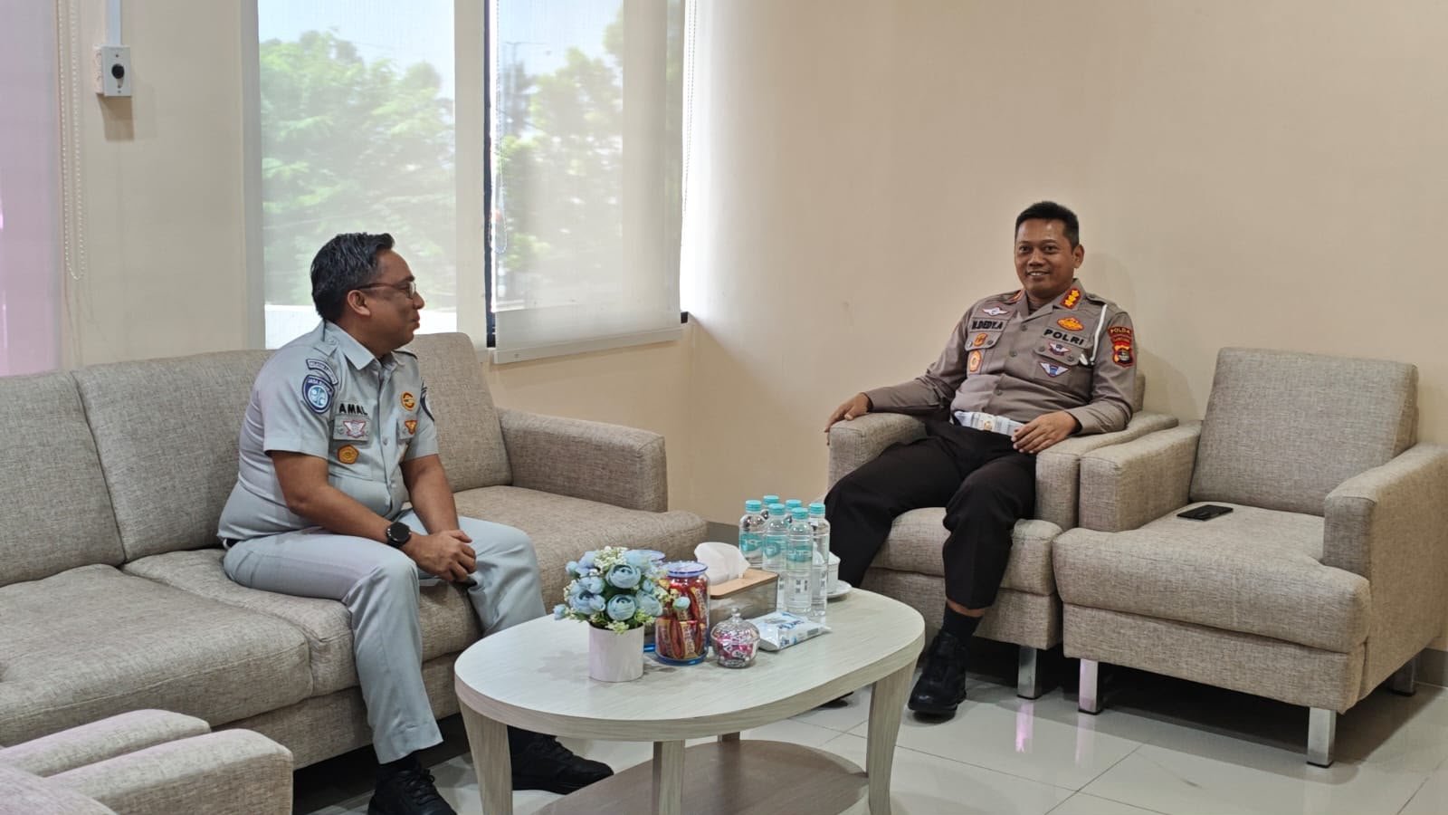 Jasa Raharja Lampung Terima Kunjungan Dirlantas Polda Lampung, Perkuat Sinergi Tingkatkan Pelayanan kepada Masyarakat