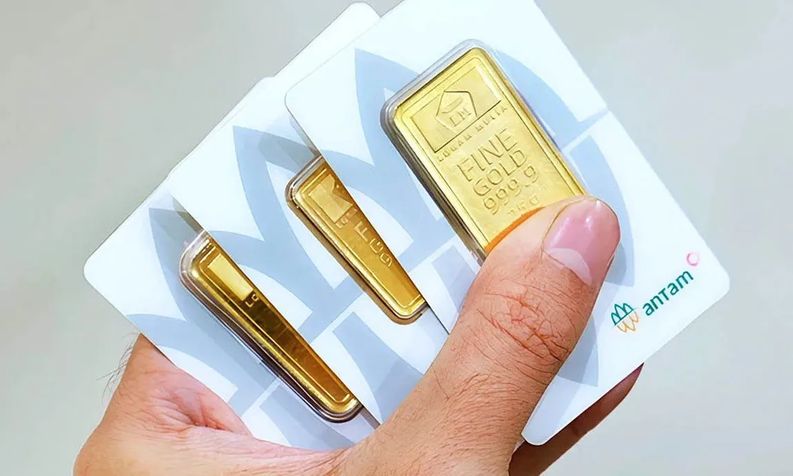 Harga Emas Antam Menguat ke Rp2,622 Juta per Gram pada Perdagangan Hari Ini