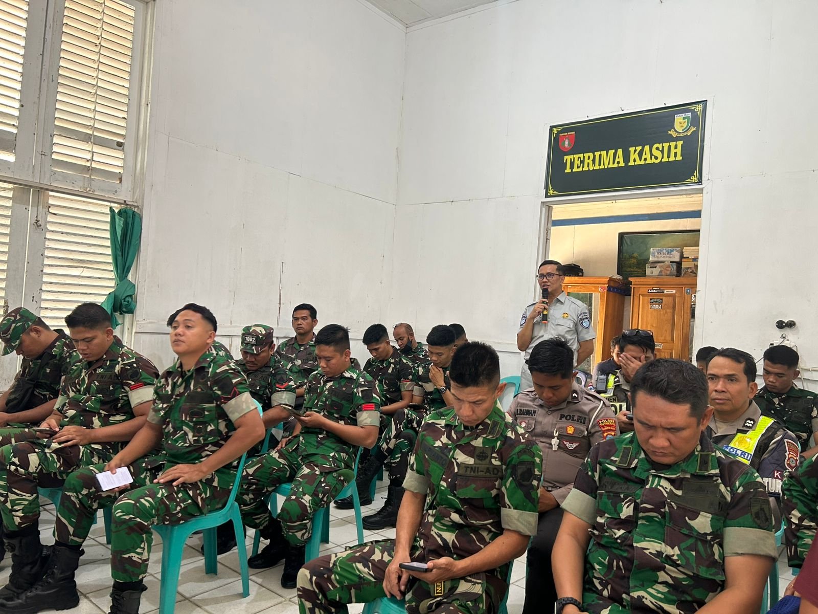 Perkuat Budaya Keselamatan, Jasa Raharja Bersama Subdenpom Kandangan Bersama Gelar Sosialisasi Safety Driving dan Safety Riding