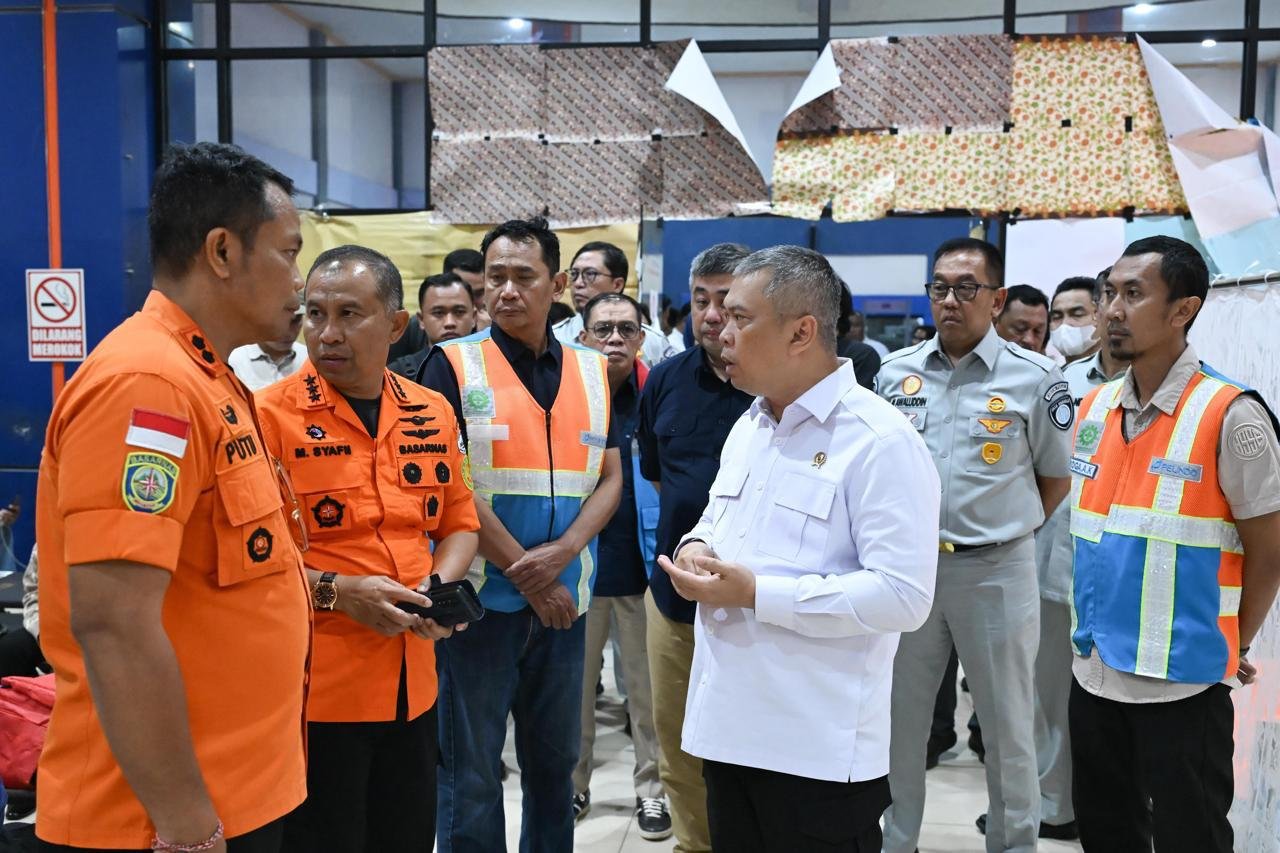 Pastikan Pelayanan Maksimal, Dirut dan Dirops Jasa Raharja Tinjau Langsung Penanganan Korban KM Virgo Transport 8