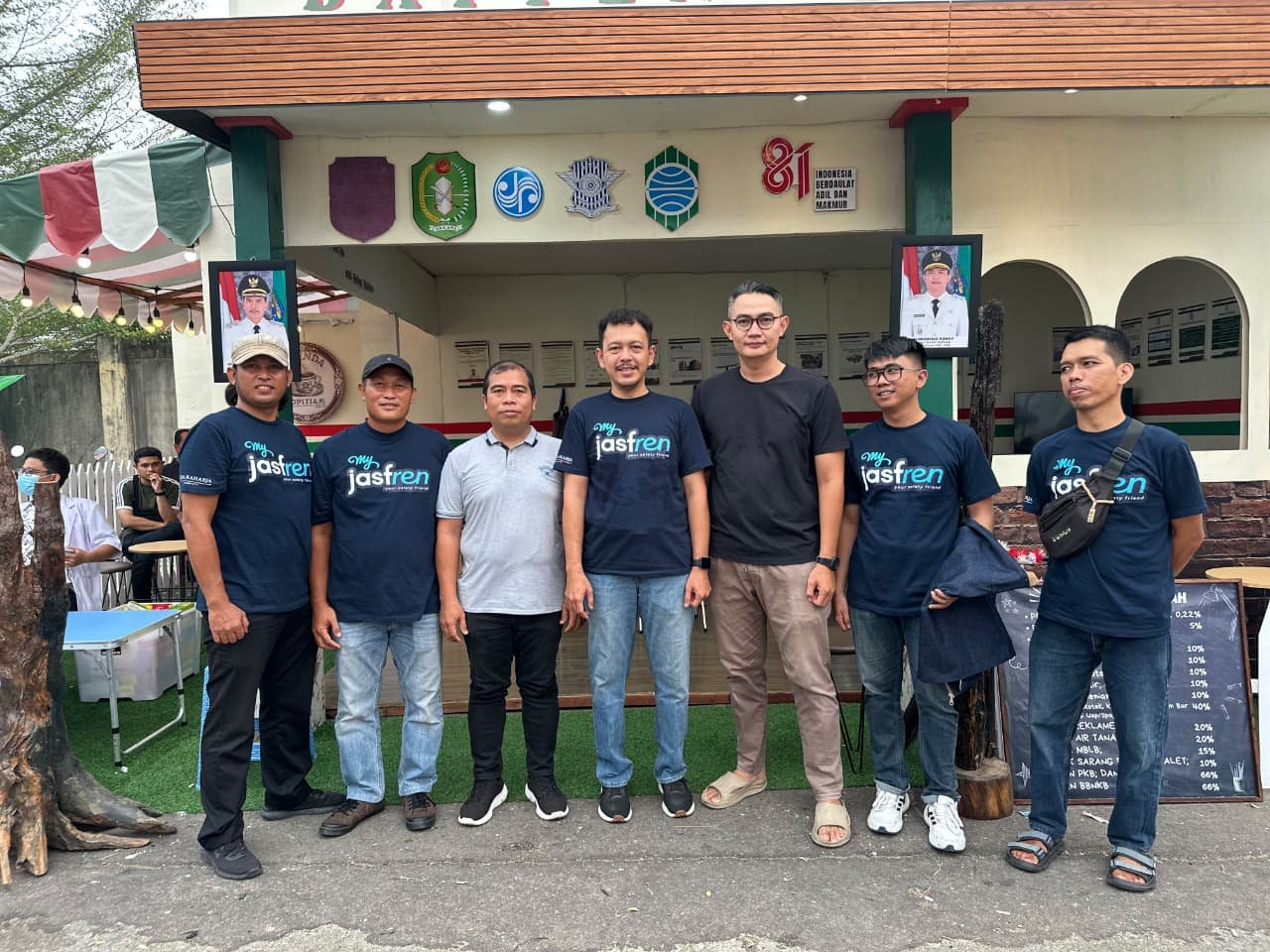 Jasa Raharja Sintang Turut Berpartisipasi Dalam Pelayanan Samsat di Festival Rakyat Kabupaten Sintang Dan Sosialisasikan Aplikasi My Jasfren
